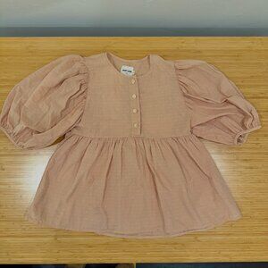 Rudy Jude Day Blouse (popcorn fabric) in Gold - Small